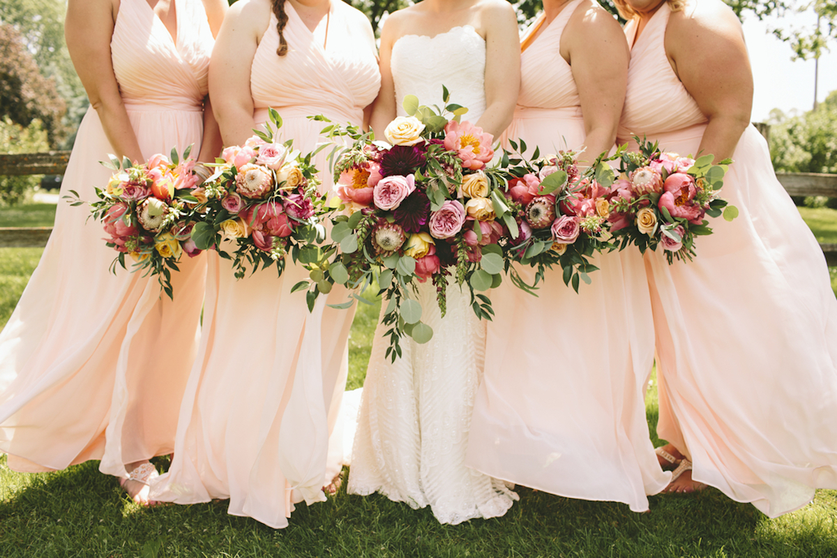 6 Tips to Remember When Shopping for Plus-Size Bridesmaid Dresses